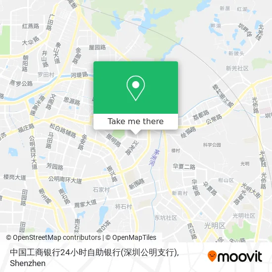 中国工商银行24小时自助银行(深圳公明支行) map