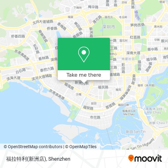 福拉特利(新洲店) map