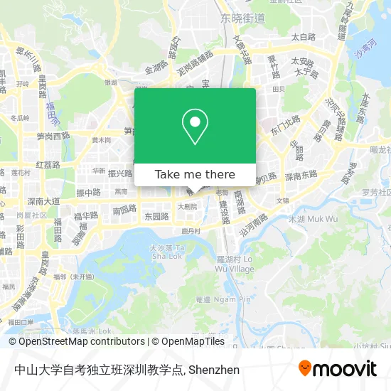 中山大学自考独立班深圳教学点 map