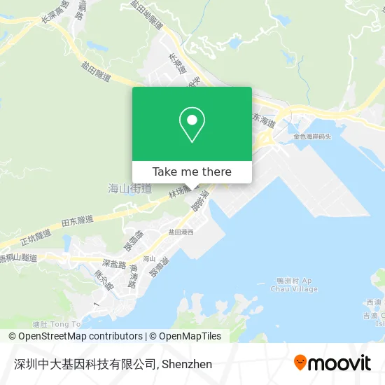 深圳中大基因科技有限公司 map