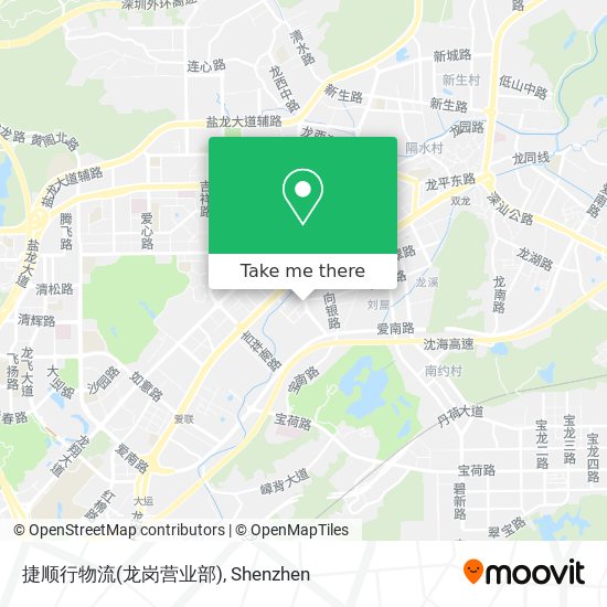 捷顺行物流(龙岗营业部) map
