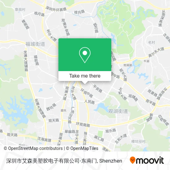 深圳市艾森美塑胶电子有限公司-东南门 map