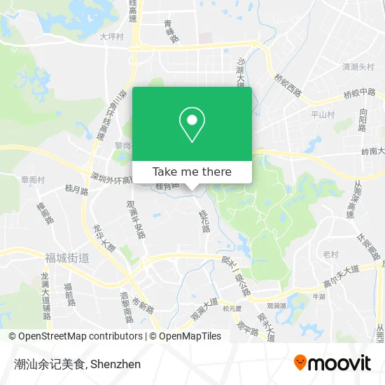 潮汕余记美食 map