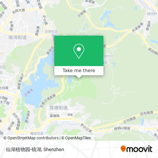 仙湖植物园-镜湖 map