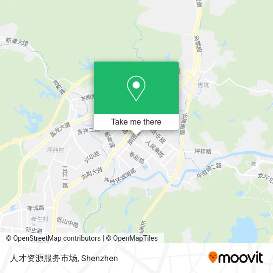 人才资源服务市场 map