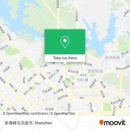 新展峰生活超市 map