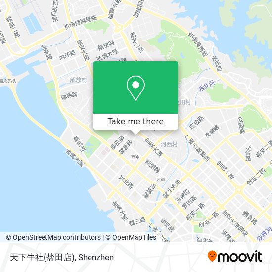 天下牛社(盐田店) map