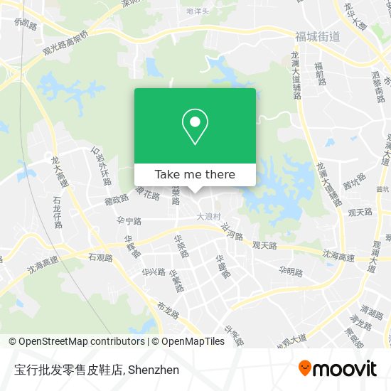 宝行批发零售皮鞋店 map