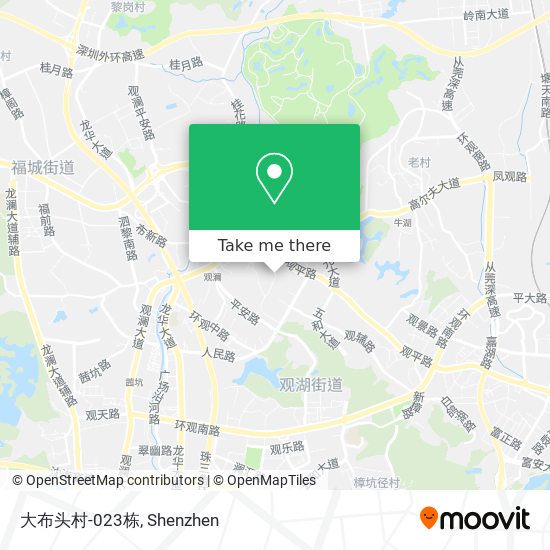 大布头村-023栋 map