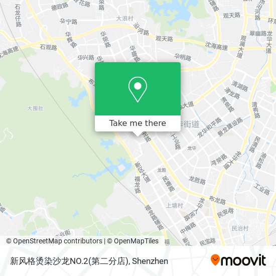 新风格烫染沙龙NO.2(第二分店) map