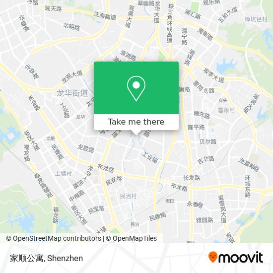家顺公寓 map
