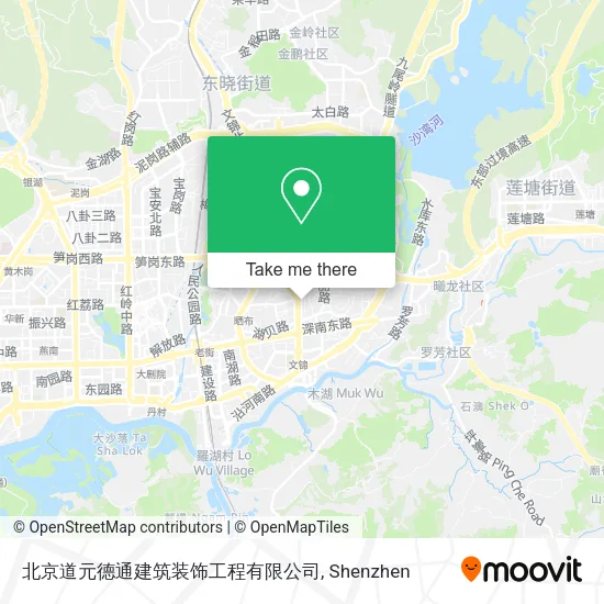 北京道元德通建筑装饰工程有限公司 map