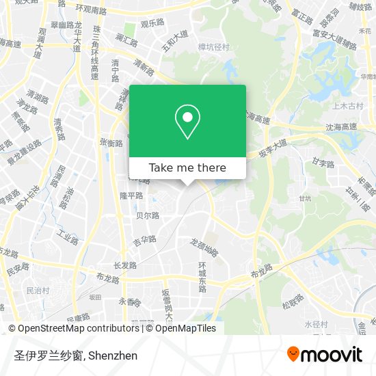 圣伊罗兰纱窗 map