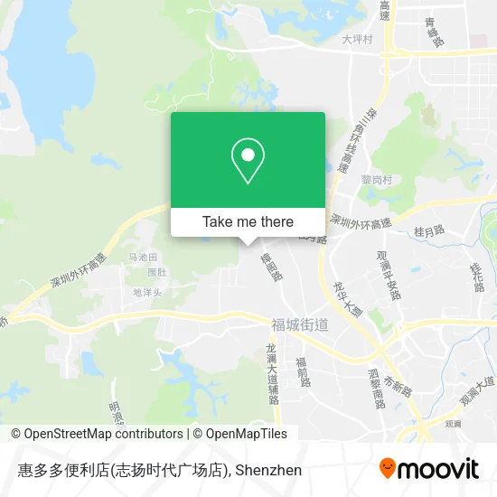 惠多多便利店(志扬时代广场店) map