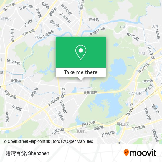 港湾百货 map