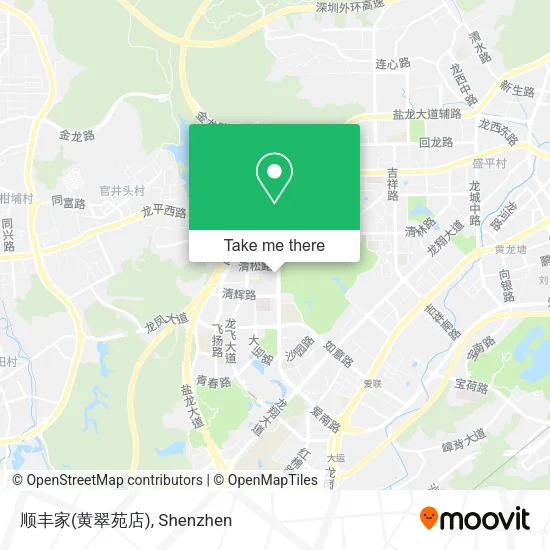 顺丰家(黄翠苑店) map