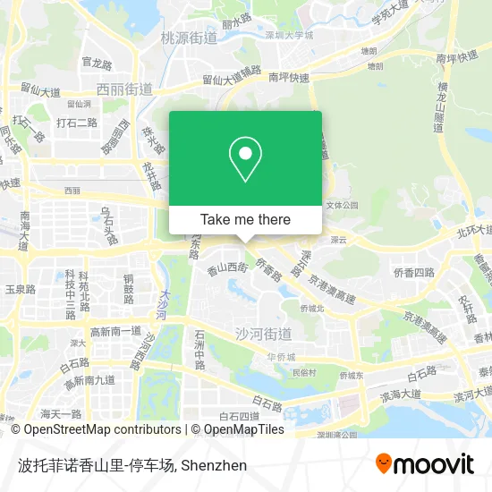 波托菲诺香山里-停车场 map