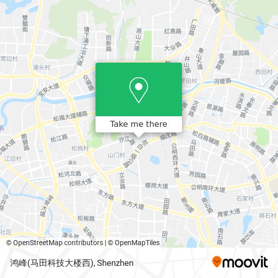 鸿峰(马田科技大楼西) map