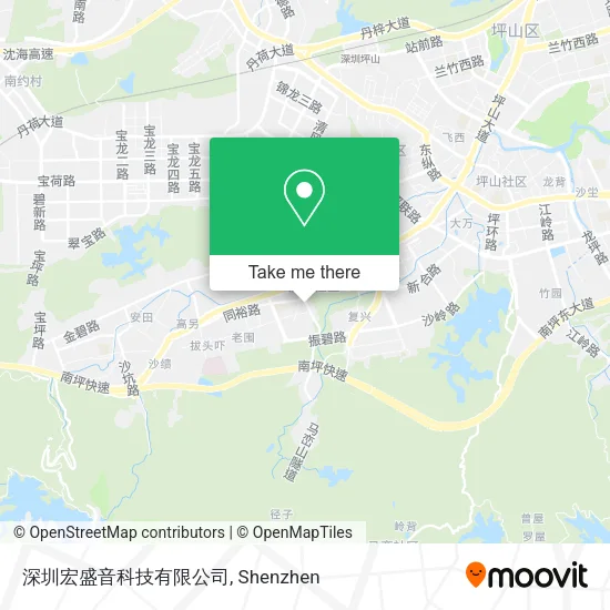 深圳宏盛音科技有限公司 map