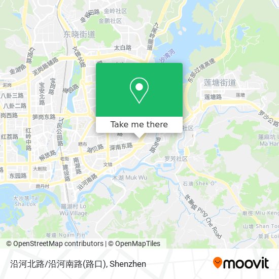 沿河北路/沿河南路(路口) map