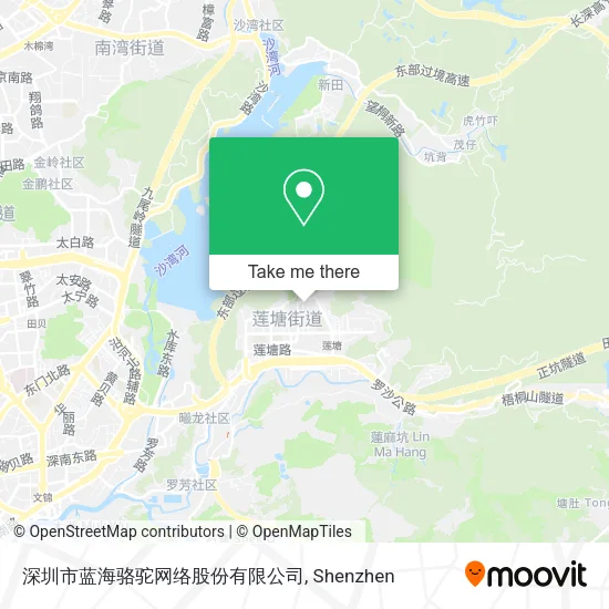 深圳市蓝海骆驼网络股份有限公司 map