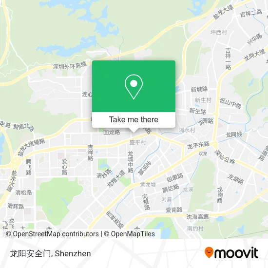 龙阳安全门 map