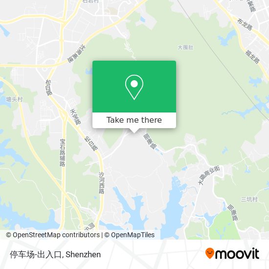停车场-出入口 map