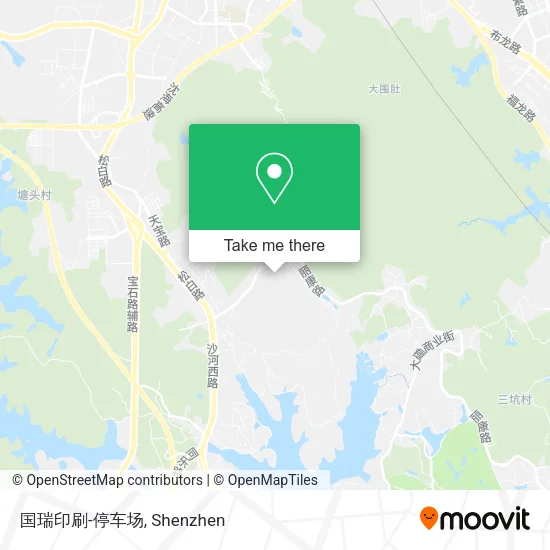 国瑞印刷-停车场 map