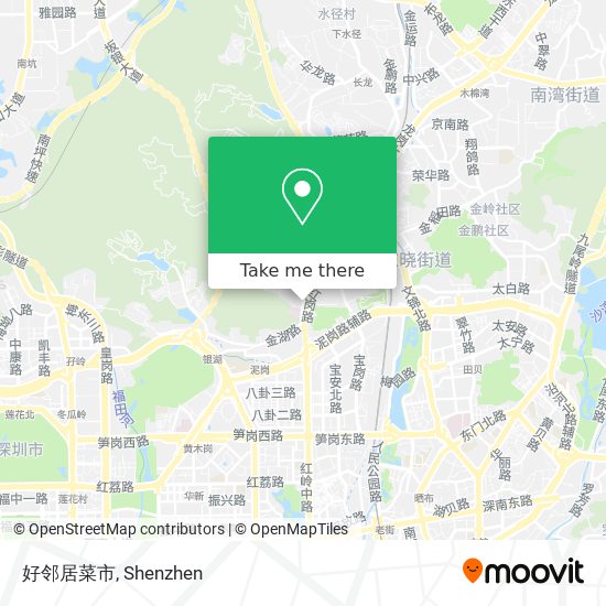 好邻居菜市 map