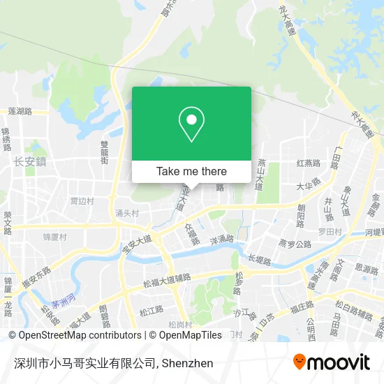 深圳市小马哥实业有限公司 map