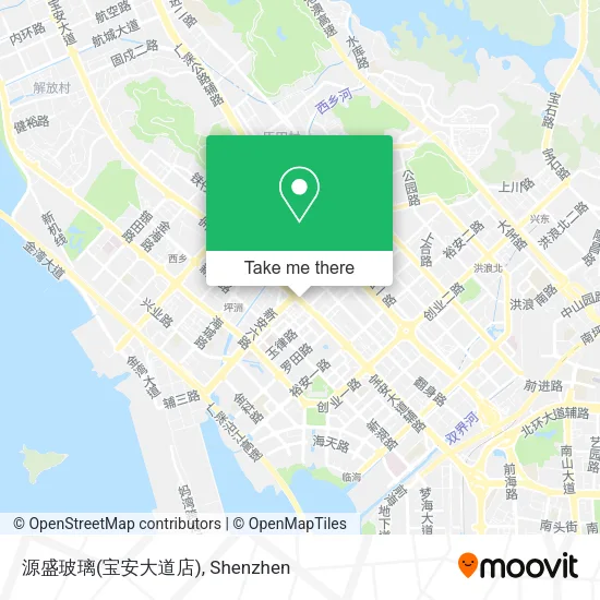 源盛玻璃(宝安大道店) map