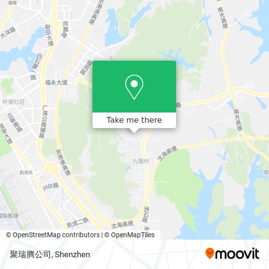 聚瑞腾公司 map