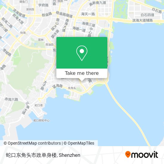 蛇口东角头市政单身楼 map