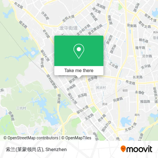 索兰(莱蒙领尚店) map