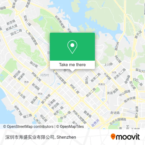 深圳市海盛实业有限公司 map