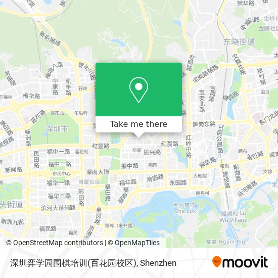 深圳弈学园围棋培训(百花园校区) map