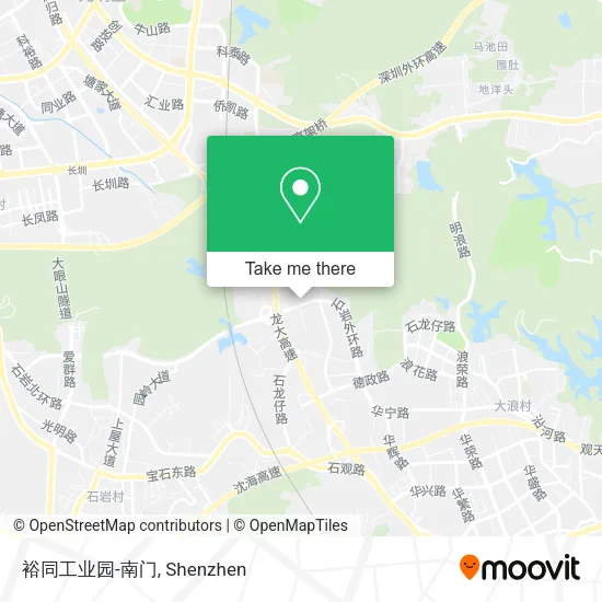 裕同工业园-南门 map