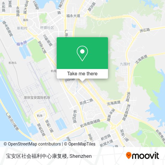 宝安区社会福利中心康复楼 map