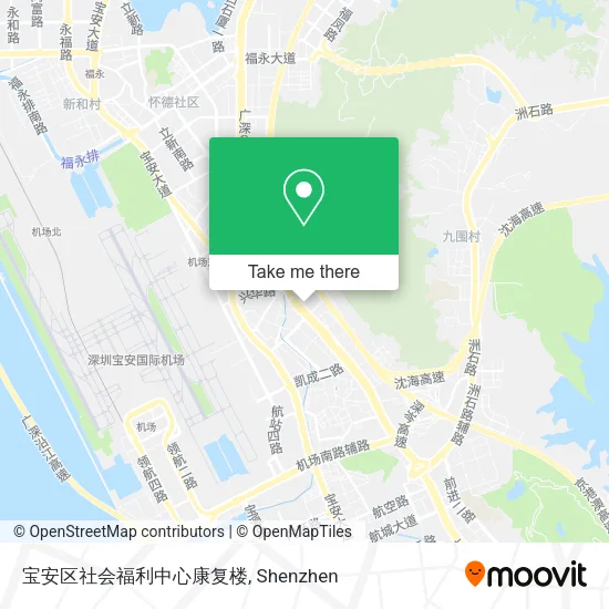 宝安区社会福利中心康复楼 map