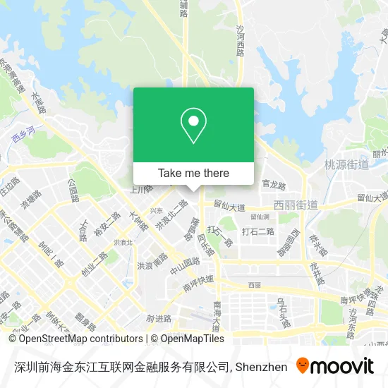 深圳前海金东江互联网金融服务有限公司 map
