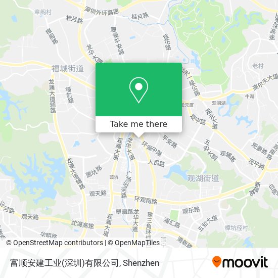 富顺安建工业(深圳)有限公司 map