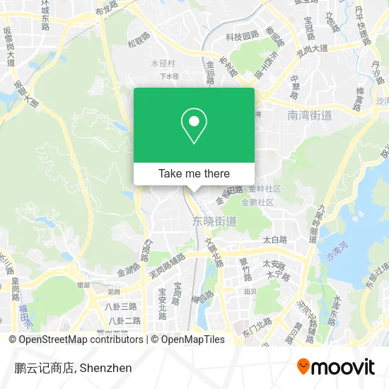 鹏云记商店 map