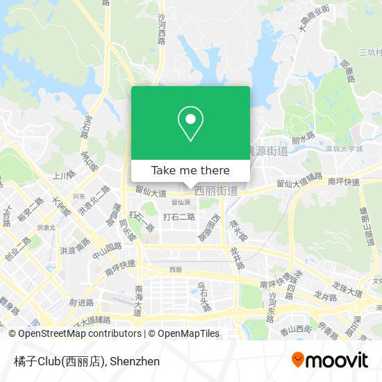 橘子Club(西丽店) map