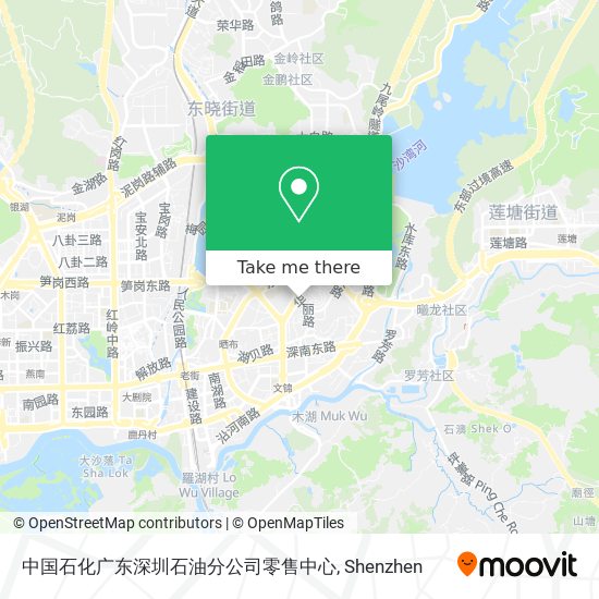 中国石化广东深圳石油分公司零售中心 map