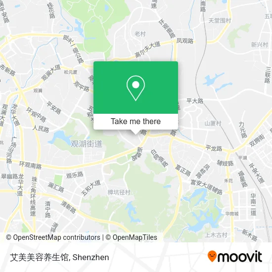 艾美美容养生馆 map