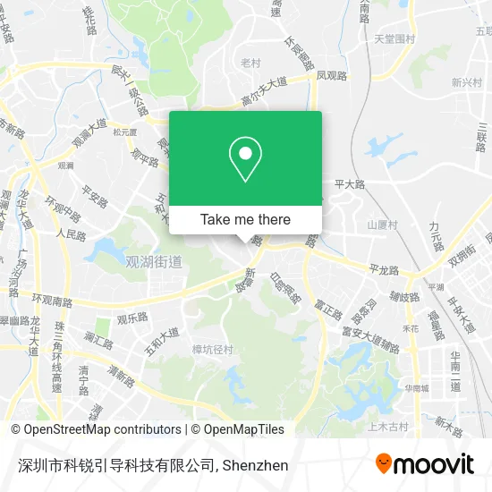 深圳市科锐引导科技有限公司 map