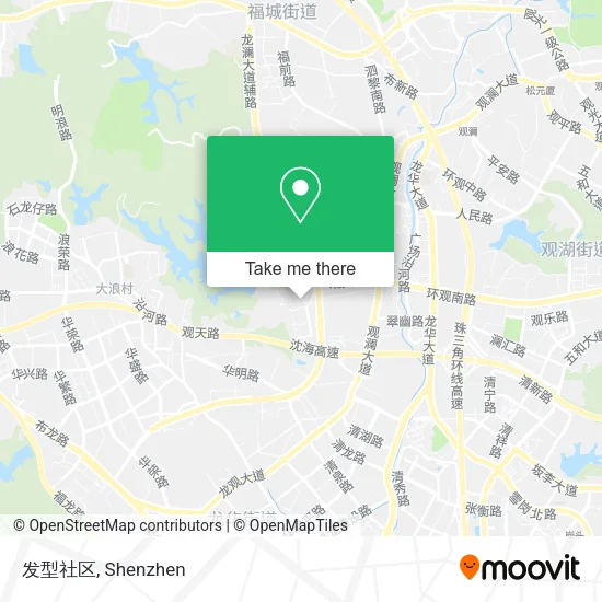 发型社区 map