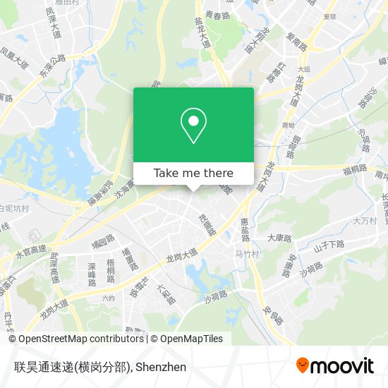 联昊通速递(横岗分部) map