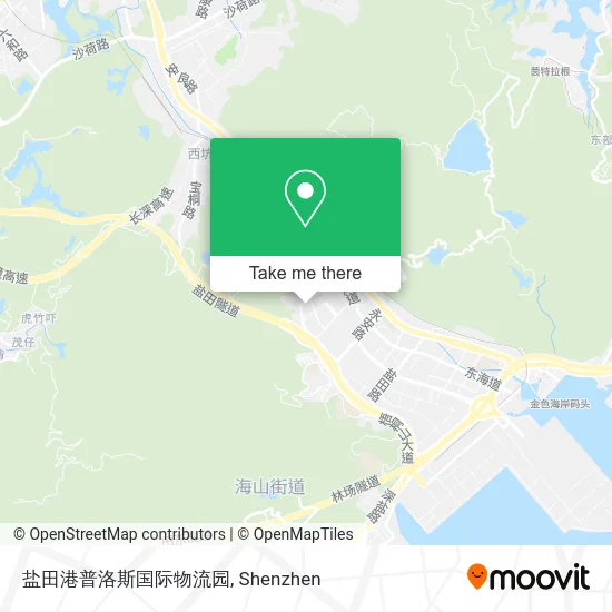 盐田港普洛斯国际物流园 map