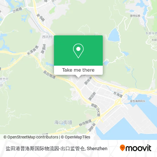 盐田港普洛斯国际物流园-出口监管仓 map